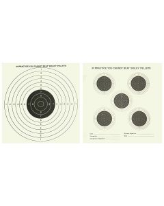 Bisley Double Sided Targets Bulk Pack 14 x 14cm (Pack of 1000)