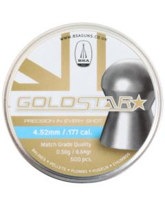 BSA Goldstar .177 Pellets (500 Pellets)