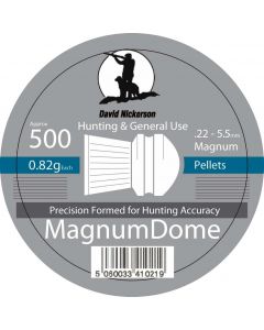 David Nickerson Magnum Dome Pellets .22 12.65gr (500 Pellets) (5.50)