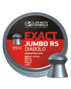 JSB Exact Jumbo RS Diabolo .22 13.43gr (500 Pellets) (5.52)