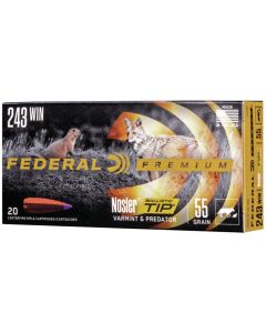 Federal Premium .243 Winchester Nosler Ballistic Tip 55gr (20 Rounds)