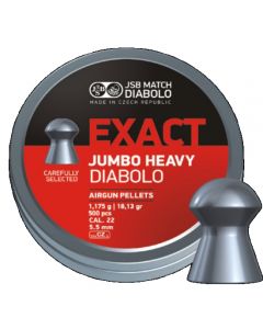 JSB Exact Jumbo Heavy Diabolo .22 (500 Pieces) (5.52)