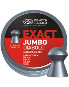 JSB Diabolo Exact Jumbo Diabolo .22 (500 Pellets) (5.52)