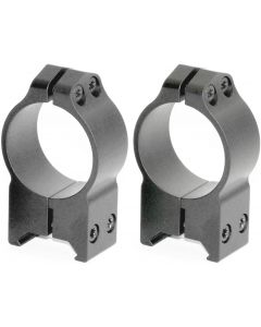 Warne Maxima Permanent Attached Scope Rings 30mm Matte High (215M)
