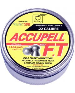 Webley AccuPell Field Target .22 14.66gr (500 Pellets) (5.53)
