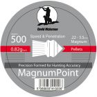 David Nickerson Magnum Point Pellets .22 12.65gr (500 Pellets) (5.50)