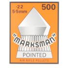 Marksman Pointed Air Rifle Pellets .22 (500 Pellets)