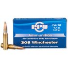 PPU .308 Winchester FMJ Boat Tail 145gr (20 Rounds)