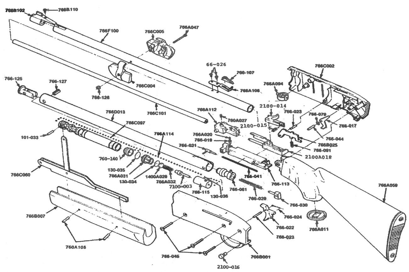 766 - Airgun Spares - Gun Spares